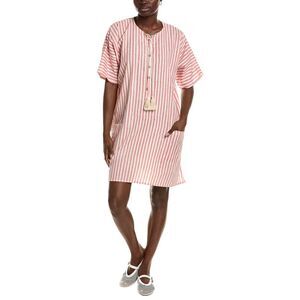 Emerson Fry Womens  Baja Caftan, White